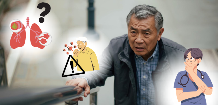息切れ　疲れやすさ　見落とし　呼吸器疾患　年齢