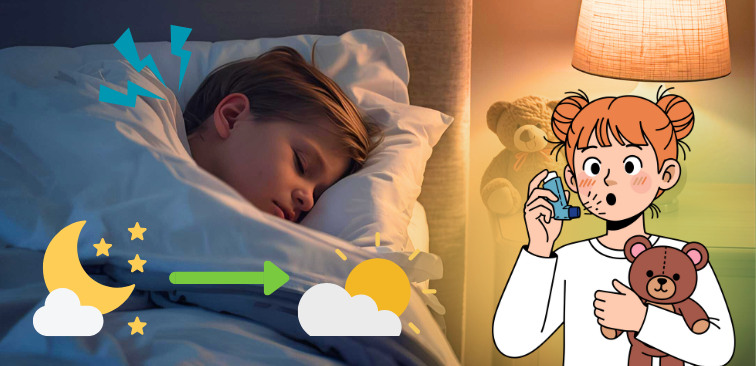 子どもの喘息　概要　病気