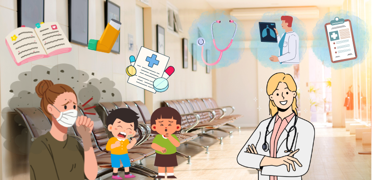 PM2.5　症状　医療機関