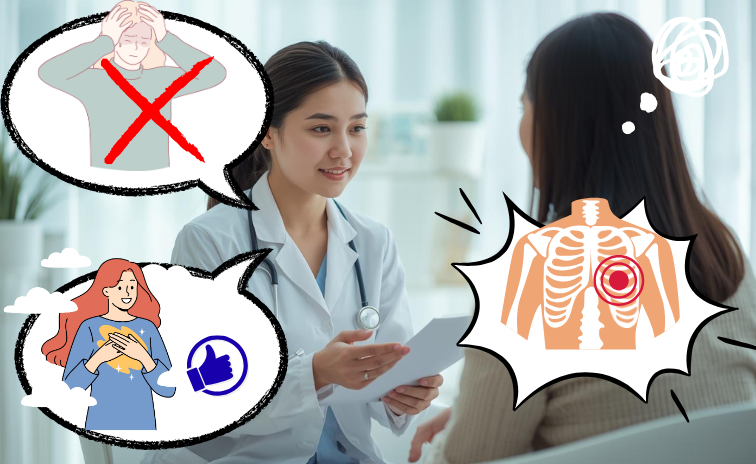 咳が止まらない　肋骨の痛み　妊婦　妊娠中　産後　ママ　出産