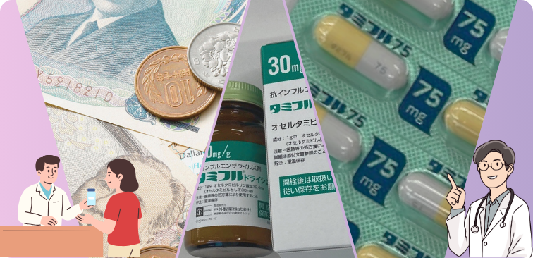 インフルエンザ 薬 タミフル 薬価 値段