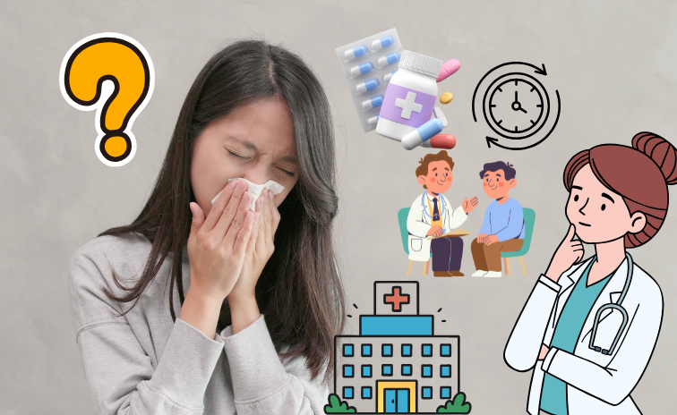 インフル　インフルエンザ　薬　タイミング　抗インフルエンザ薬　市販薬　受診　服用　タイミング