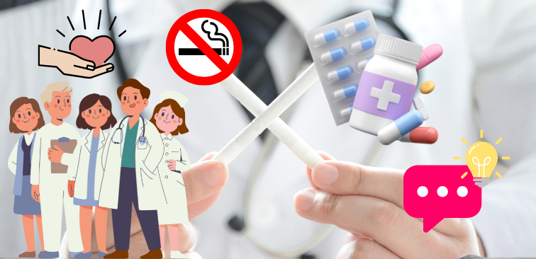 クリニックでの禁煙サポート
禁煙外来