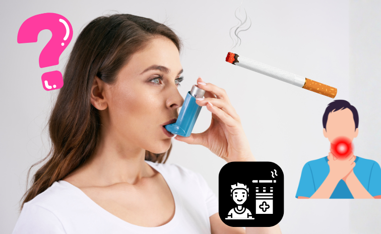 喘息の人がタバコを吸った場合の気道への影響と禁煙のすすめ