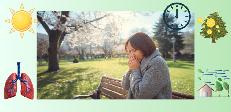 喘息が悪化しやすい条件のイメージ