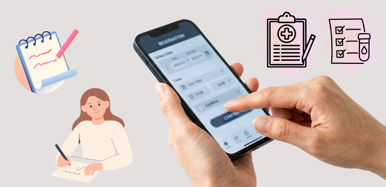 セカンドオピニオンを受ける流れを表したイメージ