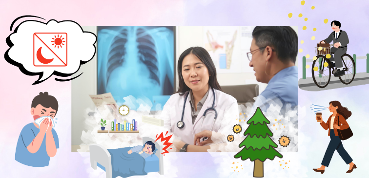 花粉症について医療機関を受診する目安となる状態や受診前に整理しておく症状について