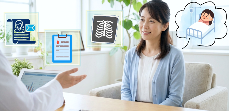 本人以外がセカンドオピニオンを相談する場合に必要な条件や書類を示したイメージ