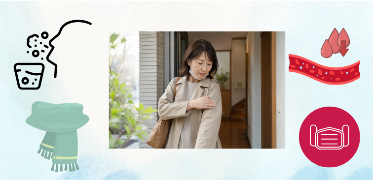 外出時のアレルギー対策の工夫例