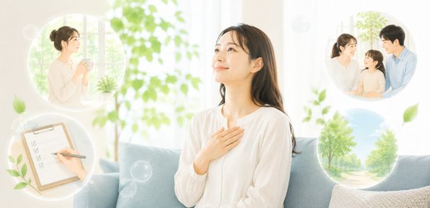 激しい咳で息が吸いにくくなるときに何が原因か考えるイメージ図
